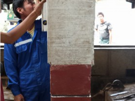 Press Pile Alignment Inspection